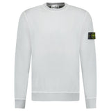 Stone Island Old Effect Crewneck Sweatshirt Pearl Grey - Boinclo - Outlet Sale Under Retail