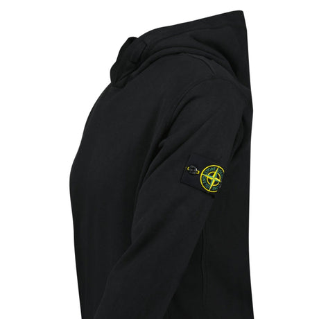 Stone Island ‘Old’ Treatment Hooded Sweatshirt In Black - Boinclo - Outlet Sale Under Retail