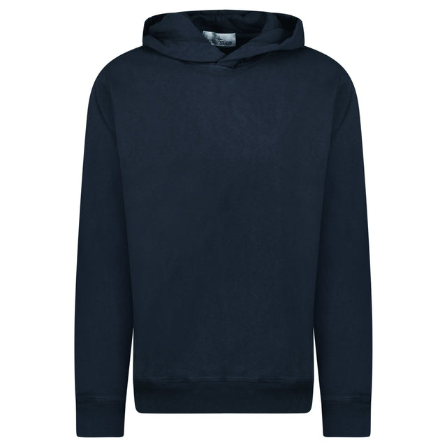 Stone Island ‘Old’ Treatment Hooded Sweatshirt In Navy - Boinclo - Outlet Sale Under Retail
