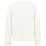 Stone Island Organic Cotton and Nylon Crewneck Jumper in Ivory - Boinclo - Outlet Sale Under Retail
