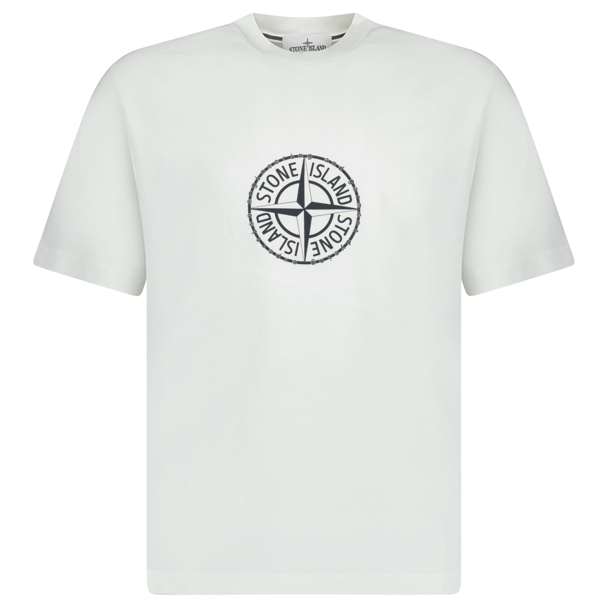 Color variation of Stone Island Organic Cotton Jersey T-Shirt in White