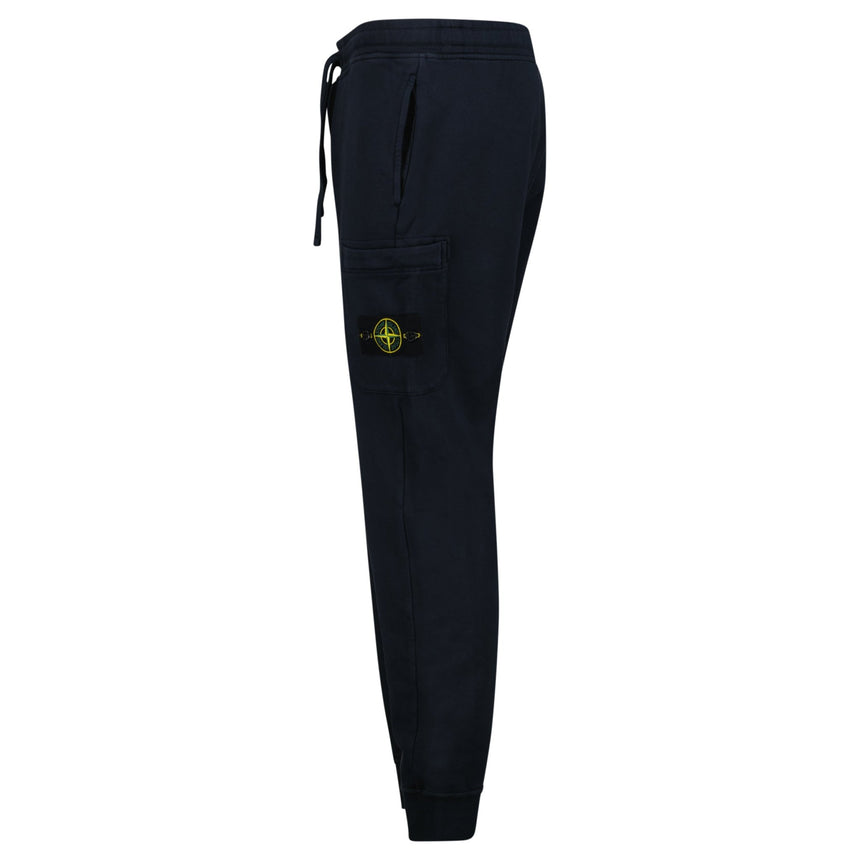 Stone Island Organic Cotton Sweatpants in Navy Blue - Boinclo - Outlet Sale Under Retail