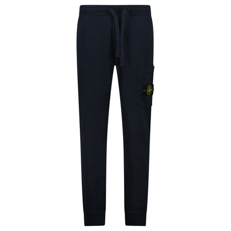 Stone Island Organic Cotton Sweatpants in Navy Blue - Boinclo - Outlet Sale Under Retail