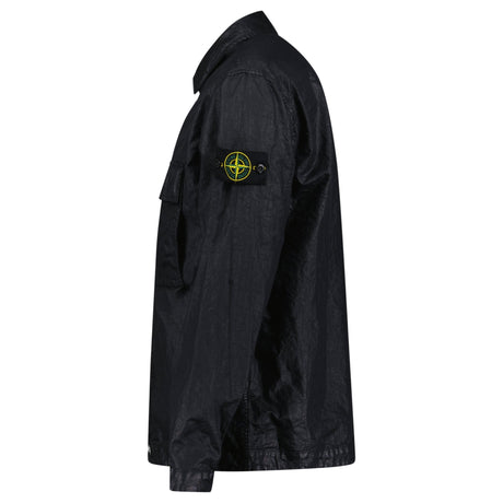 Stone Island Organic - Look Nylon Panama - TC Overshirt in Black - Boinclo - Outlet Sale Under Retail