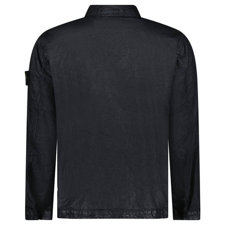 Stone Island Organic - Look Nylon Panama - TC Overshirt in Black - Boinclo - Outlet Sale Under Retail
