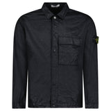 Stone Island Organic - Look Nylon Panama - TC Overshirt in Black - Boinclo - Outlet Sale Under Retail