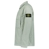 Stone Island Organic - Look Nylon Panama - TC Overshirt in Sage Green - Boinclo - Outlet Sale Under Retail