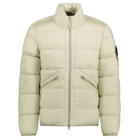 Stone Island Puffer Jacket In Seamless Tunnel Nylon Off - White - Boinclo - Outlet Sale Under Retail