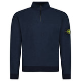 Stone Island Quarter Zip Knit Jumper in Navy - Boinclo - Outlet Sale Under Retail