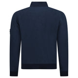Stone Island Quarter Zip Knit Jumper in Navy - Boinclo - Outlet Sale Under Retail