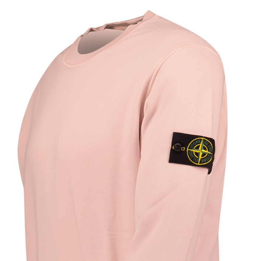 Crewneck Sweatshirts Stone Island Rosa Sweatshirt Stone Island