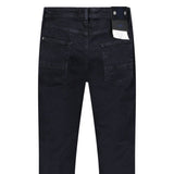 Stone Island Rinsed Buttoned Denim Slim Jeans in Black - Boinclo - Outlet Sale Under Retail