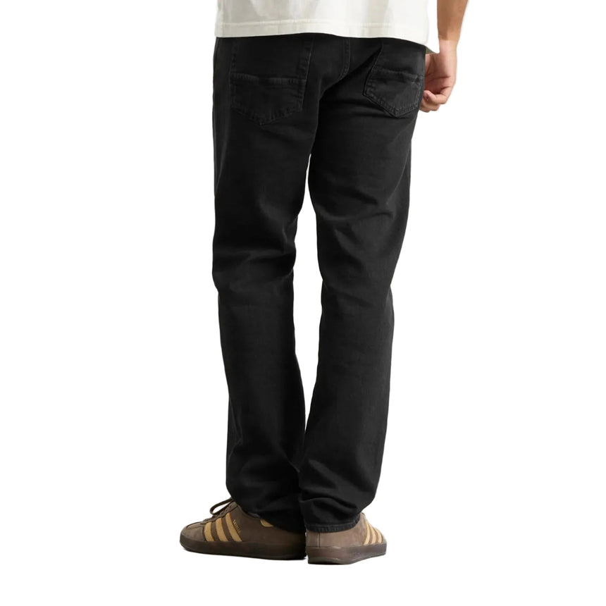 Stone Island Rinsed Buttoned Denim Slim Jeans in Black - Boinclo - Outlet Sale Under Retail