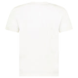 Stone Island Slim - Fit Short - Sleeve T-Shirt With Compass Patch Ivory - Boinclo - Outlet Sale Under Retail