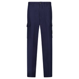 Stone Island Anama Cotton Cargo Trousers in Navy - Boinclo - Outlet Sale Under Retail