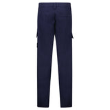 Stone Island Anama Cotton Cargo Trousers in Navy - Boinclo - Outlet Sale Under Retail