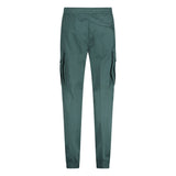 Stone Island Badge Cargo Cuffed Trousers Green - Boinclo - Outlet Sale Under Retail