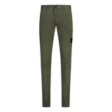 Stone Island Badge Cotton Cargo Trousers Green - Boinclo - Outlet Sale Under Retail