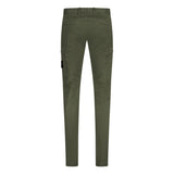 Stone Island Badge Cotton Cargo Trousers Green - Boinclo - Outlet Sale Under Retail