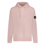 Stone Island Badge Hooded Sweatshirt Light Pink - Boinclo - Outlet Sale Under Retail