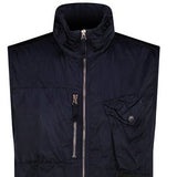 Stone Island Badge Logo Gilet Black - Boinclo - Outlet Sale Under Retail