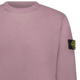 Stone Island Badge Sweatshirt Mauve - Boinclo - Outlet Sale Under Retail