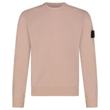 Stone Island Badge Sweatshirt Rose Quartz - Boinclo - Outlet Sale Under Retail
