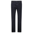 Stone Island Blue Rinsed Buttoned Indigo Denim Jeans Black - Boinclo - Outlet Sale Under Retail