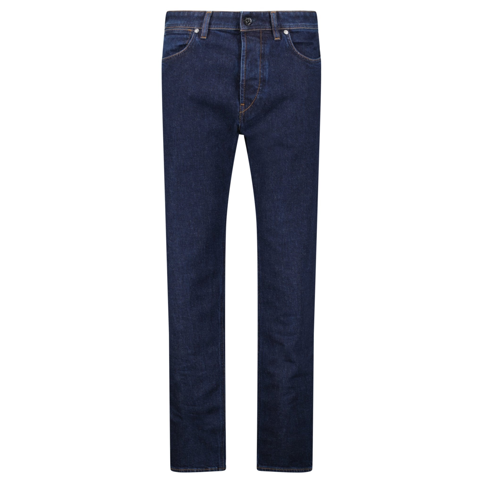 Color variation of Stone Island Blue Rinsed Buttoned Indigo Denim Jeans Blue