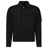 Stone Island Bull Denim - TC Coach Jacket in Black - Boinclo - Outlet Sale Under Retail