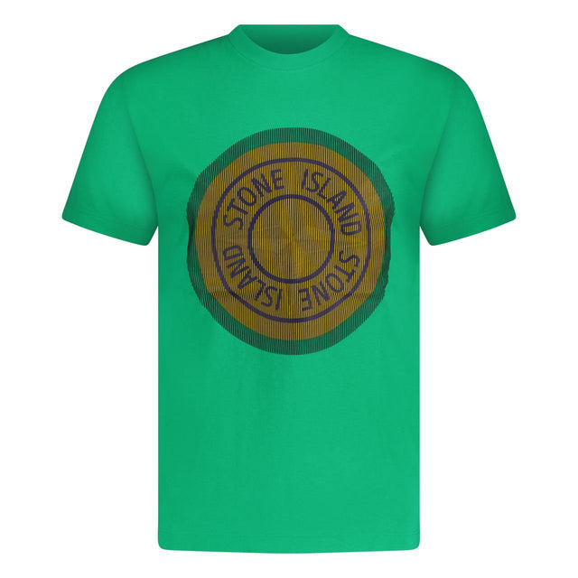 Stone Island Compass Logo T-Shirt Green - Boinclo - Outlet Sale Under Retail