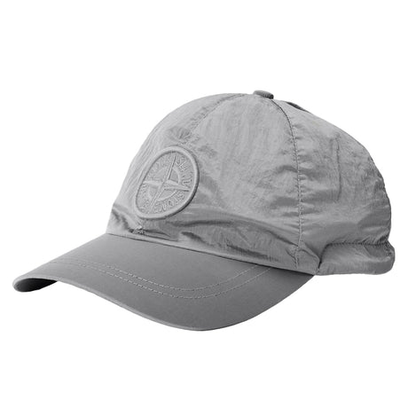 Stone Island Compass Nylon Baseball Cap in Grey - Boinclo - Outlet Sale Under Retail