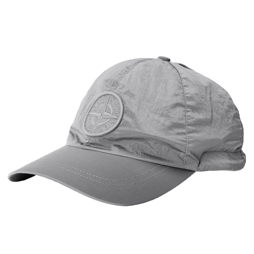 Stone Island Compass Nylon Baseball Cap in Grey - Boinclo - Outlet Sale Under Retail
