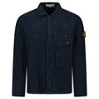 Stone Island Corduroy 500 TC Overshirt in Navy Blue - Boinclo - Outlet Sale Under Retail