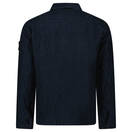 Stone Island Corduroy 500 TC Overshirt in Navy Blue - Boinclo - Outlet Sale Under Retail