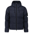Stone Island Down Matte Ripstop Cordura® Advanced Fabric Parka in Navy - Boinclo - Outlet Sale Under Retail