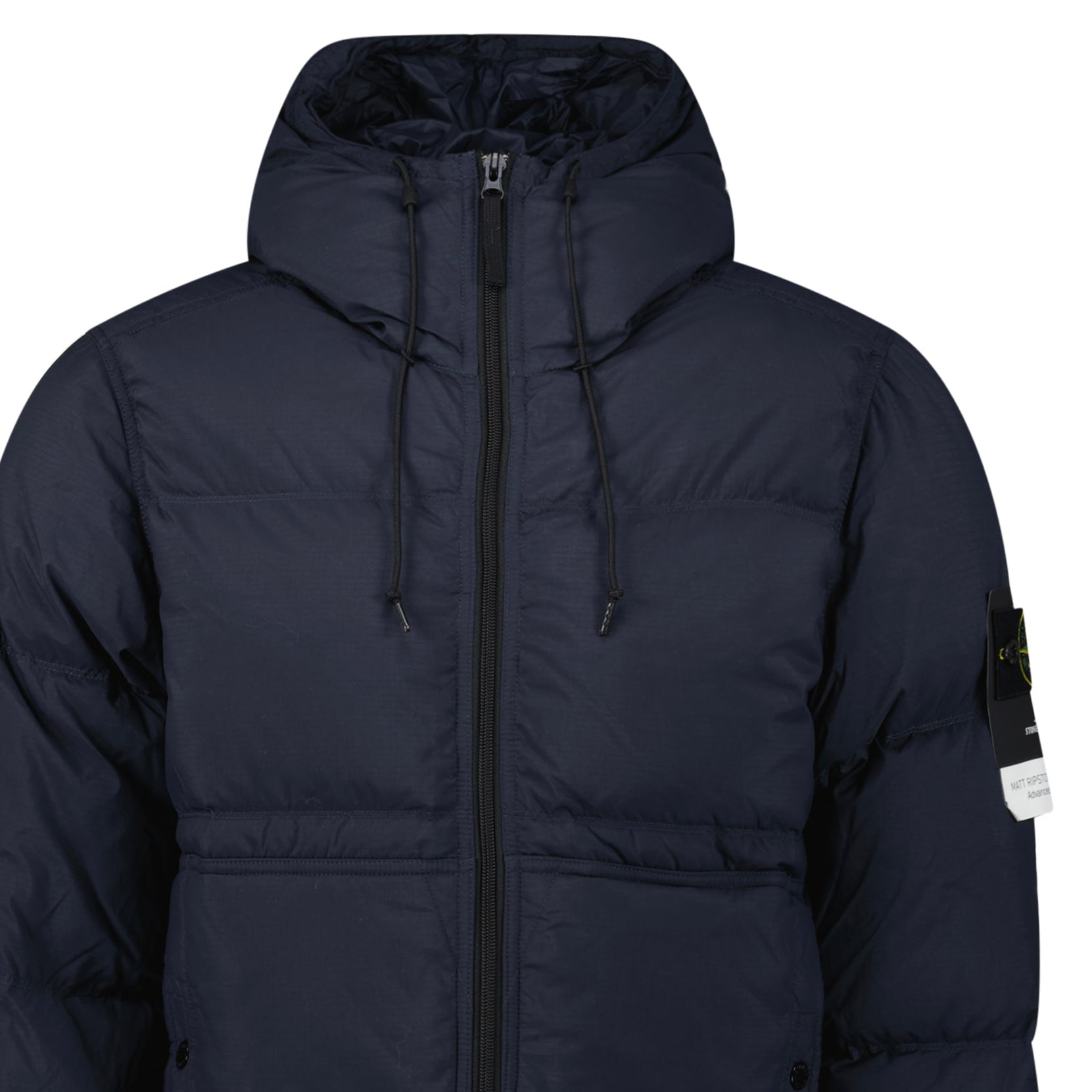 ジャケット・アウター Stone  down jacket navy size L Stone Island Down Matte Ripstop Cordura® Advanced Fabric Parka in