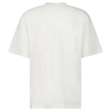 Stone Island Embroidered Cotton Jersey T-Shirt in White - Boinclo - Outlet Sale Under Retail