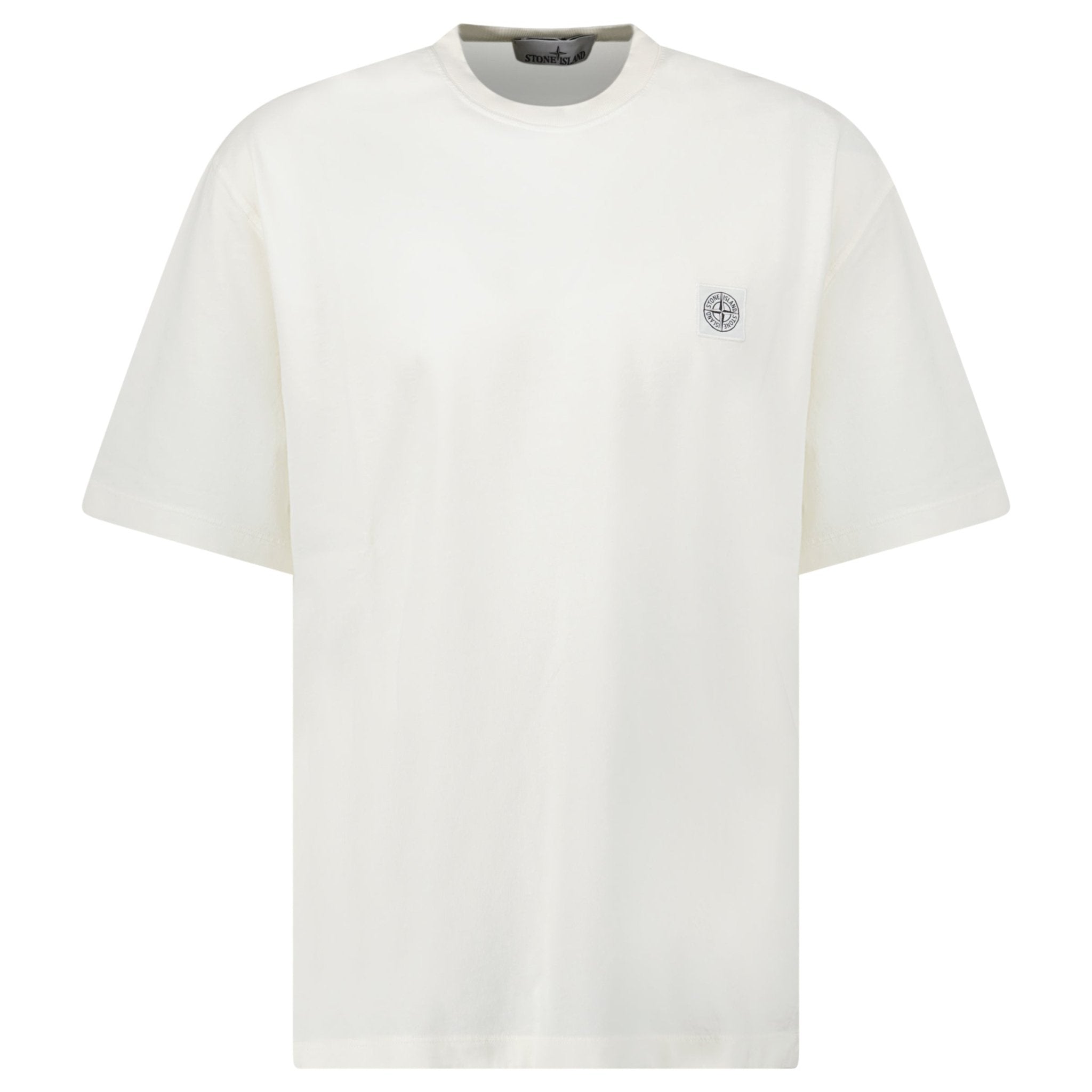 Stone Island Stone Island Embroidered Cotton Jersey T-Shirt in