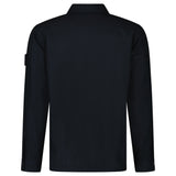 Stone Island Ghost Piece Virgin Wool - Blend Felt Overshirt in Navy - Boinclo - Outlet Sale Under Retail