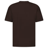 Stone Island Ghost Slim Fit T-Shirt in Cotton Jersey in Dark Brown - Boinclo - Outlet Sale Under Retail