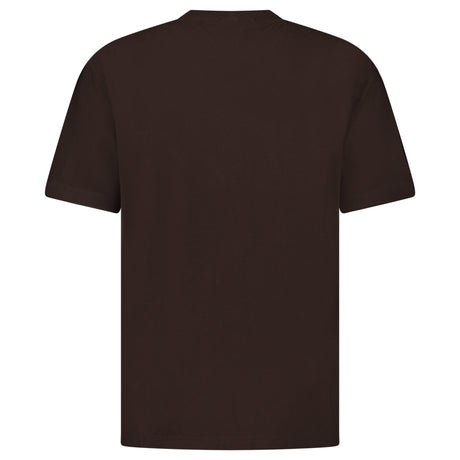 Stone Island Ghost Slim Fit T-Shirt in Cotton Jersey in Dark Brown - Boinclo - Outlet Sale Under Retail