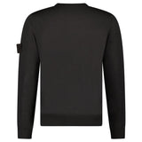 Stone Island Ghost Wool Crew Neck Jumper Dark Brown - Boinclo - Outlet Sale Under Retail