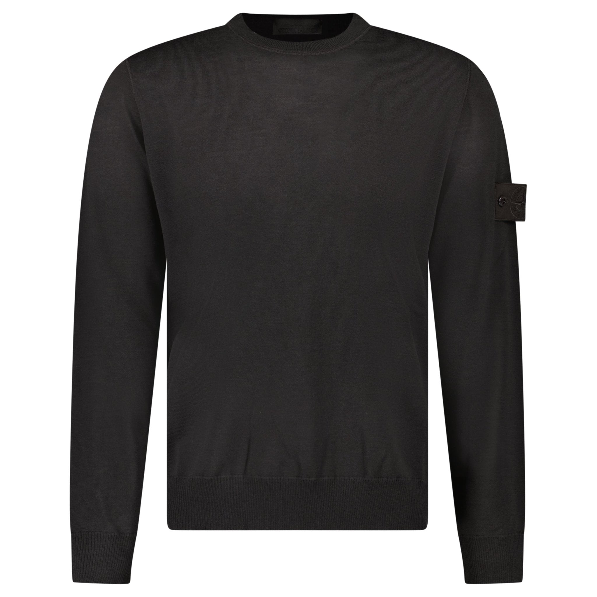 Color variation of Stone Island Ghost Wool Crew Neck Jumper Dark Brown