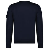 Stone Island Ghost Wool Crew Neck Jumper Navy - Boinclo - Outlet Sale Under Retail