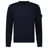 Stone Island Ghost Wool Crew Neck Jumper Navy - Boinclo - Outlet Sale Under Retail
