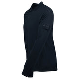 Stone Island Ghost Wool Polo-Shirt Navy