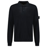 Stone Island Ghost Wool Polo - Shirt Black - Boinclo - Outlet Sale Under Retail