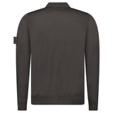 Stone Island Ghost Wool Polo - Shirt Dark Brown - Boinclo - Outlet Sale Under Retail