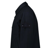 Stone Island Ghost Zip - Up Overshirt in Navy - Boinclo - Outlet Sale Under Retail